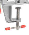 Go To Compact Mini Bench Vise For Jewelry Making And DIY Repairs Space Saving Metal Clamp With 36mm Opening detail close-up