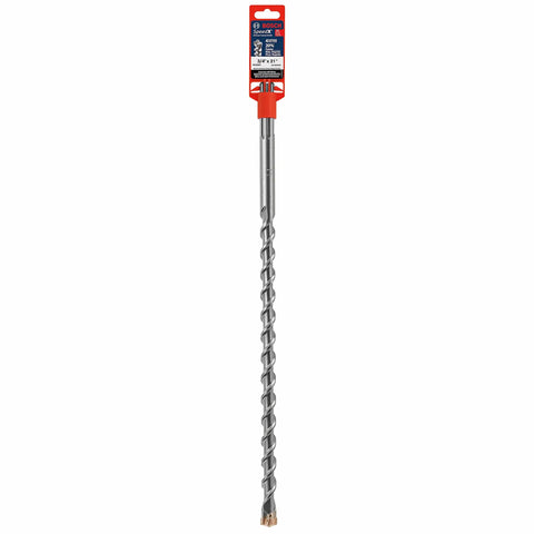 3/4-Inch By 21-Inch SDS-Max Speed-X Rotary Hammer Bit With Inclined Side Cutters For Blazing Concrete Drilling