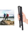 Hand holding Dual Band Ham Radio Antenna Foldable 42.5 Inch 136-520MHz CS Tactical SMA Female Omni Directional 3.5dBi 50 Ohm