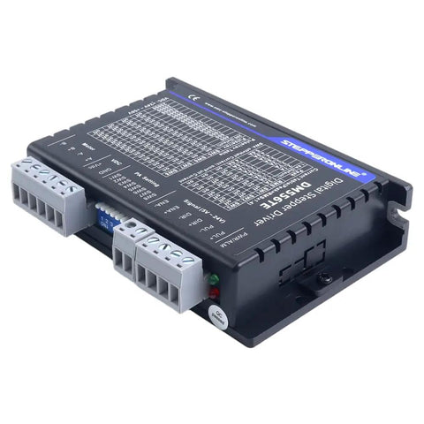 TE Series Digital Stepper Driver 1.8-5.6A 24-50VDC for Nema 23, 24, 34 motors with smooth microstepping for CNC and robotics
