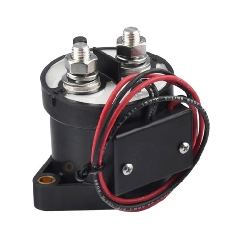 Heavy Duty High Voltage Dc Contactor Relay Rated 150 Amp And 900 Volt Switches DC Loads for EV charging with 12 to 24 VDC control coil.
