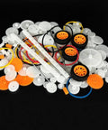 150 Piece Plastic Gear Kit For DIY RC Cars Trucks Helicopters Robots With Shaft Axles And Rubber Band Small Gear Set