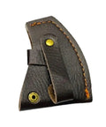 Durable Multitool Holster Cover And Sheath For Camping Gear, leather axe sleeve, secure strap detail, heavy duty Oxford fabric