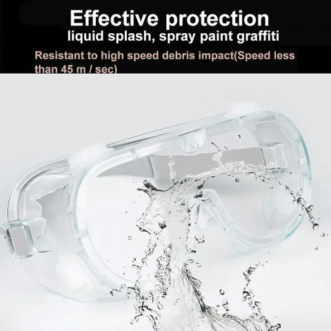 4 Pack Kids Science Goggles Lightweight Polycarbonate Lenses And PVC Frame Eye Protection Against Liquid Splash