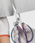 Heavy Duty Rose Gold Kitchen Shears Industrial Grade Stainless Steel Scissors cutting metal sheet