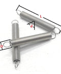 Extension And Compression Springs Kit With Steel Dual Hook Tension Springs 0.4mm Wire Diameter 3mm Outer Diameter 10-50mm Length