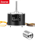 Condenser Fan Motor 1/6 HP 208 To 230V 1075 RPM Reversible OEM Standard Replacement With Explosion Proof CBB65 Capacitor 5uF 370V