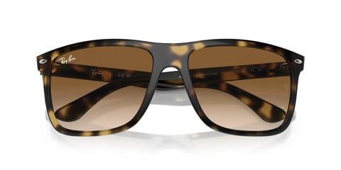 Boyfriend Two Oversized Sunglasses With Havana Frame And Clear Gradient Brown Lenses For 100 UV Protection 60 MM Lens Width A Dope Square Look For Effortless Streetwear Vibes Everyday, front view