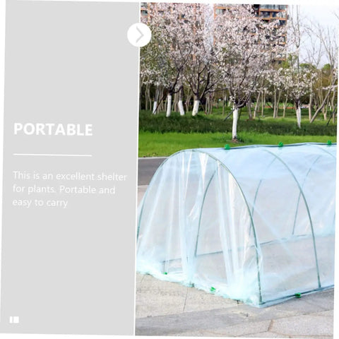 All In One Outdoor Flower Greenhouse Cover Kit With Sturdy Plastic Brackets Weatherproof Plant Shelter For Vegetables And Succulents Includes Shade Cloth And Insect Netting Transparent Design For Easy Viewing