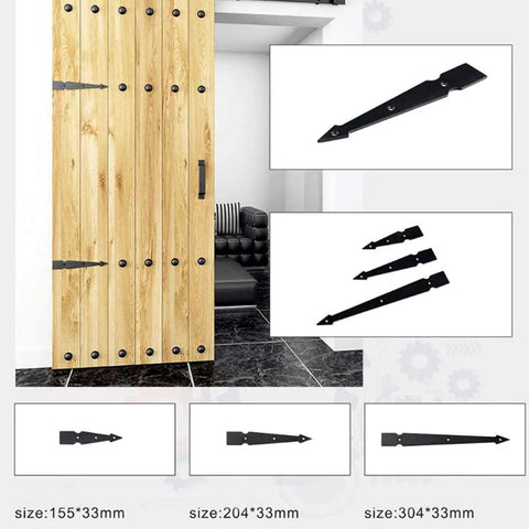 Set Of Four L Shape Corner Brackets In Carbon Steel With Black Anti Rust Coating For Sliding Barn Doors Functional And Decorative