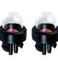 2-Pack 188-512 Snap In Primer Bulb For 2 Cycle Small Engines Direct Fit Plug N Play includes seals for chainsaws and trimmers