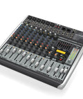 XENYX QX1222USB 16-Input Pro Live Sound Mixer With High-Headroom Mic Preamps And Gritty Compressors, Klark Teknik FX, Wireless Option And USB Audio Interface For Studio And Stage