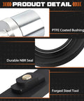 Premium CV Axle Bearing Puller And Seal Kit Works For Toyota 4Runner Tacoma Gx460 9031147013 8 Inch Clamshell Diff PTFE coated bushing