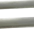 Cast Stainless Steel Dual Sided Door Pull Set For 1 Inch Doors With Included Fasteners, Two Pulls, shown from above