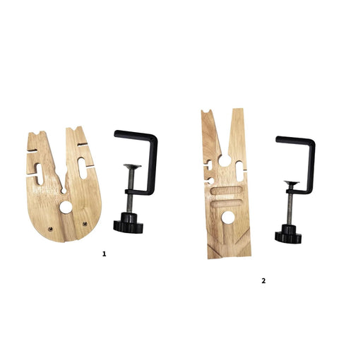 Pro Grade Jewelry Clamp Fixture For Goldsmithing And DIY Crafting Flexible Holding Structure Wood Workholding Device