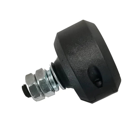 Black nylon round magnetic limit switch for sliding gate opener, part of 4 pack gate opener accessories