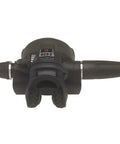 Close-up of Mk17 Evo 2 Int S620 Ti scuba regulator system, showing S620Ti second stage for cold water diving.