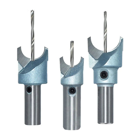 Top Shelf Tungsten Steel Router Bit For Wood Beads And Jewelry Crafting Hella Sharp 10Mm Shank with three sizes for precise drilling.