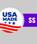USA-made logo and "SS" symbol for 100 Pack No 6 Stainless Steel Chain Connectors For Beaded Ball Chain 3.2 mm