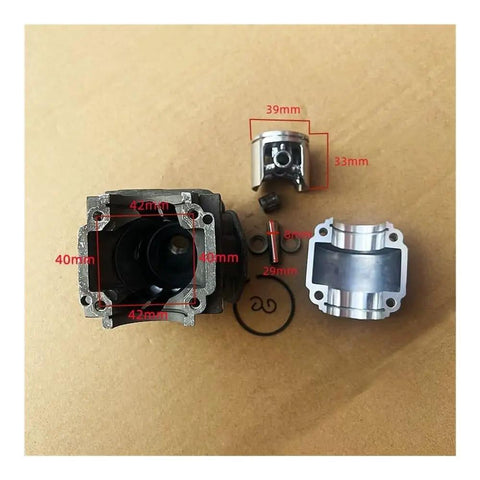 High Performance 39MM Cylinder Piston Ring Needle Roller Bearings Kit Fits CS350T CS-350TES Engines With P021-009250