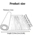 Rock Solid Self Adhesive Roofing Felt Roll Legit Waterproof Membrane Butyl Rubber Flashing Tape For Rv Repair Top Shelf Aluminum Foil Sealant Barrier 1mm thick roll dimensions 5m by 1m