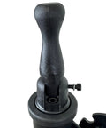 Close-up of bike repair stand replacement plastic parts YC-100ST-W for YC-100ST and YC-100BH black upgrade kit handle detail.