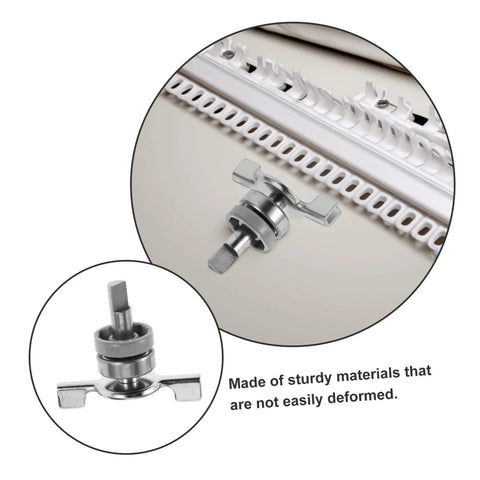 Close-up of Replacement Bread Machine Paddle Blade For Effortless Dough Mixing At Home, stainless steel, compatible with most bread makers