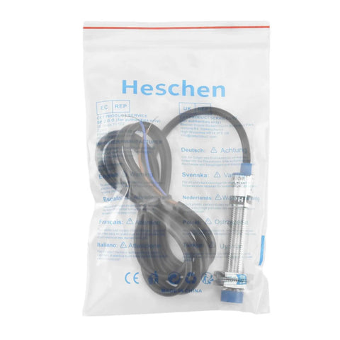 Inductive Proximity Sensor Switch M12 Non Shield Type With 4mm Sensing Distance Normally Open NO 2 Wire 10 To 30 VDC 200 mA
