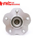 Front view of Rear Wheel Bearing Hub Assembly 5-Lug Fit For Nissan Altima 2007-2018, Maxima 2009-2018, highlighting lugs and central hub.