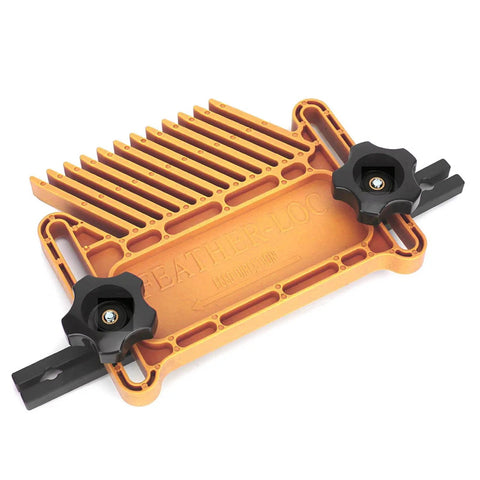 Top Shelf Stackable Kickback Buster Featherboard For Table Saws And Router Tables Heavy Duty Polypropylene Woodworking Safety Tool with adjustable guide bar