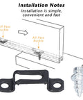 Installation guide for Real Deal Killer Slick Furniture Concealed Connector Two In One Invisible Hide Joint Fastener Kit.