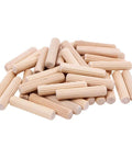 100 Pack Five Sixteenths Inch Wood Dowel Pins One And One Half Inch Straight Grooved Hardwood Dowel Pins For Furniture Cabinets Doors And Dowel Jigs