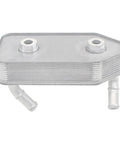 Top Notch Transmission Oil Cooler Kit For VW Beetle Golf Jetta 98 To 05 Keep Your Ride Running Cool And Smooth Without Drama Or Overheating Issues While Cruising The Highway. silver plate heat exchanger with hose fittings