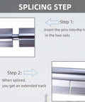 Splicing guide for Four 1500mm SBR20 Linear Rails Kit With Eight SBR20UU Blocks For CNC Machines And 3D Printers