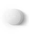 Temperature Sensor 3 Pack For Nest Thermostat Smart Home Sensor That Works With Nest Learning Thermostat And Nest Thermostat E Delivers Precise In Room Readings To Keep Your Space Cozy And Efficient. White Nest temperature sensor, front view