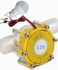 Ultra Compact 10W Hydroelectric Generator Water Powered 12V DC Brushless Turbine With Voltage Stabilizer