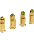 Load Green.22 Cal Neck Down Tool 22SGNDL3 for Precision Reloading showing brass tool tips with green ends on white background.