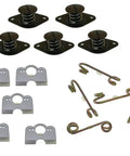 Built Heavy Duty Aluminum Dzus Quarter Turn Fasteners Ship With Black Self Ejecting Pull Knobs And Sturdy Springs For No Sweat Swaps.