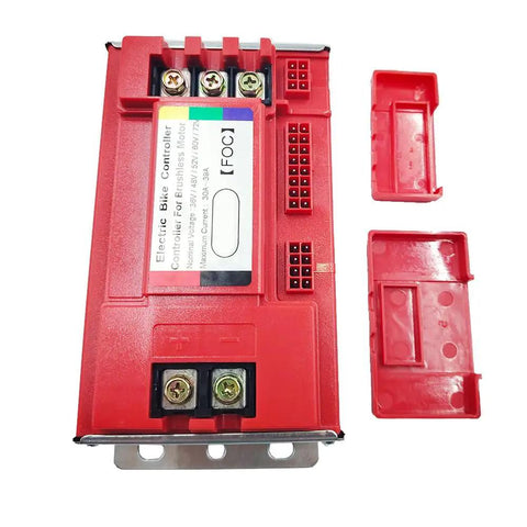 Intelligent Brushless Sine Controller For EBikes And Scooters, Universal 36V to 72V, 800W to 1500W, 39A Max Current, Aluminum Alloy Casing, AutoDetect Voltage With Learning Line, Smooth, Reliable Power Management