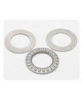 Beefy 2 Sets NTA1220 Thrust Needle Roller Bearings With Washers for lawn tractors and industrial machinery, shown with washers