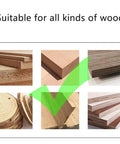 Various wood types suitable for Adjustable Quick Change Countersink Drill Bit Set For Woodworking And DIY Projects 8mm Round Shank 2.8 To 4mm.