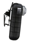 Side view of Single Gas Detector For Oxygen O2 Range 19.52% To 23.0%, Portable Handheld Monitor with clip attachment
