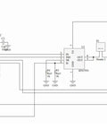 Schematic of Beefy Dual H Bridge DC Motor Driver Module For Arduino With BTS7960 Chip 43A High Current PWM Speed Control