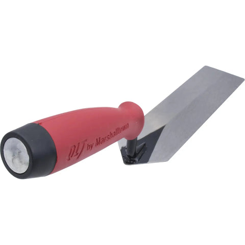 Margin Trowel For Masonry And Tiling Projects 8 Inch By 2 Inch Forged Carbon Steel Blade Red Soft Grip Handle Built To Last Durable Masonry Tool