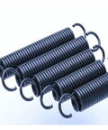 Heavy Duty Open Hook S Tension Spring Pullback Coil Wire For Industrial Gear And Machine Repair Uses Rust Resistant High Grade Steel 1mm X 260mm shown.