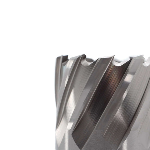 Oscarbide annular cutter for magnetic drill press, 1-3/4 in diameter, 1 in depth of cut, Weldon 3/4 in shank.