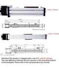 FSL40 Version 2.0 Built Tough Linear Guide Table diagrams showing version differences for CNC machines.