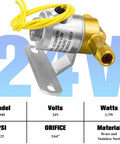 4040 Humidifier Solenoid Valve Replacement For Whole House Humidifiers Compatible With Models 400 400M 500 500M 24V 2.3W