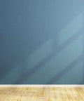 Room with Self Adhesive Baseboard Trim Kit With Peel And Stick Design Hardened Yet Flexible Caulk And Chair Rail Molding installed