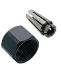 Replacement Collet Nut For Quarter Inch Collets And Router Systems Fits 2485-20 2486-20 48-66-2485 48-66-2486 Includes Self Releasing Collet